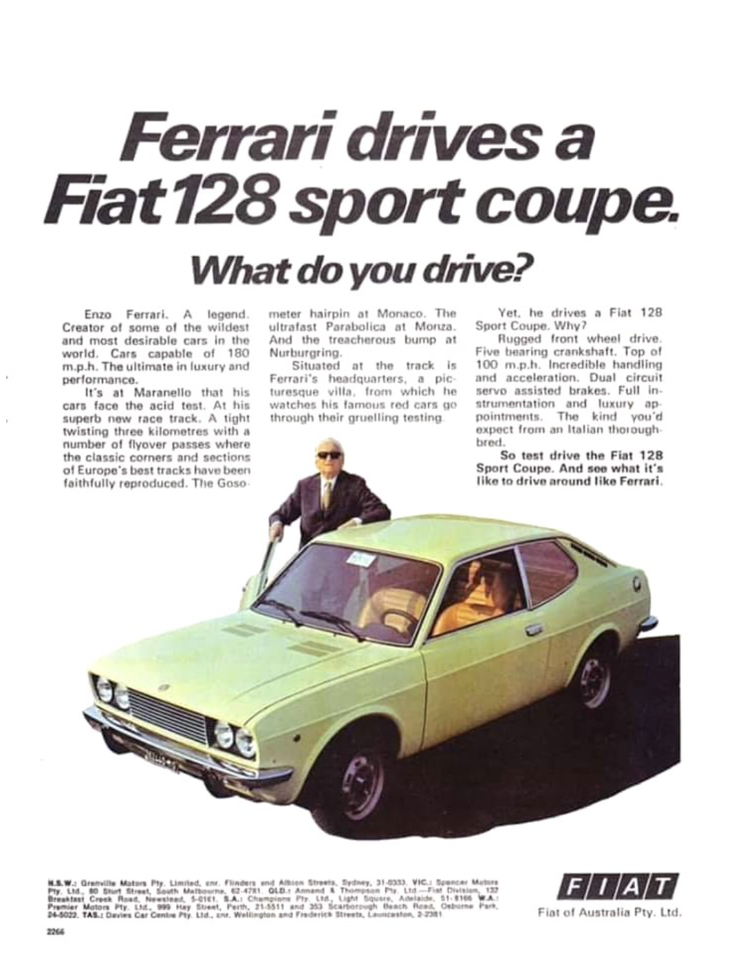 色とデザインで選ぶイタリア車。日本ではあまり見かけない一台を